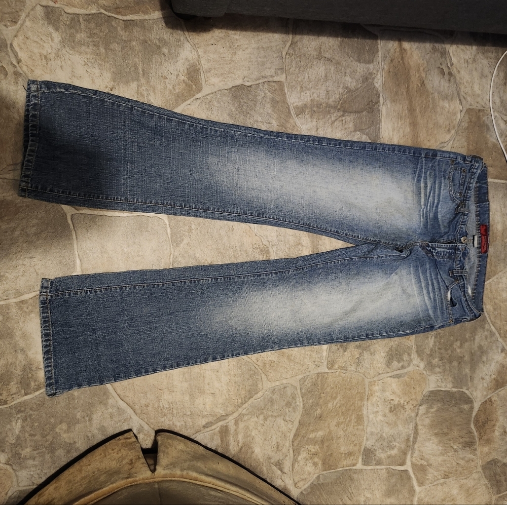 Hollister Light Blue Straight Leg Jeans